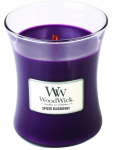 Woodwick Punase marjapunasehlve kandle puutahkaga 275 g