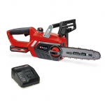 Einhell Akku-Kettensge GE-LC 18 Li Kit, 18Volt (rot/schwarz, Li-Ionen Akku 3,0Ah)