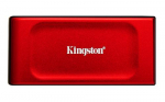 Kingston Technology 2TB XS1000 punane vline USB 3.2 Gen 2 kaasaskettaline tahkisdraiv