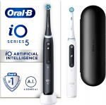 Oral-B iO 5 Black AND amp; White elektriline hambahari, topeltraam, must/valge (4210201414841)