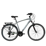 BISAN Matkajalgratas 28 TRX8100 City helehall/roheline (M)