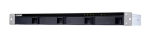 QNAP TL-R400S storage drive enclosure HDD/SSD enclosure Black, Grey 2.5/3.5