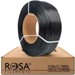 Rosa3D Filament PET-G must 1,75 mm 1 kg titeaine