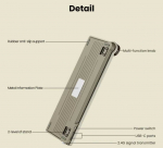 Royal Kludge RK N99 Palm Green Beige lliti (USA)