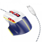 Traadita mngumhi Hoco USB A 3600 dpi GM31 valge sinine