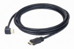 Gembird HDMI-kaabel HDMI-HDMI 3M V2.0 90DEG./CC-HDMI490-10