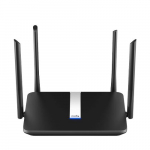 Cudy X6 Wireless Router Gigabit Ethernet Dual-Band (2.4 GHz / 5 GHz), Black