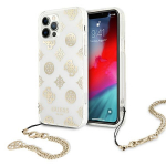 GUESS GUHCP12LKSPEGO iPhone 12 Pro Max 6,7" kuldne/kuldne karbikodu Peony Chain Collection