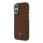 Mercedes PU-nahast poolkoveraline MagSafe-kinnitusega iPhone 17 juhtmeetu kCover iPhone 17 jaoks, karumust vrv