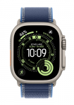 APPLE Ultra 3 GPS + Cellular Natural Titanium, Blue/Blue Trail Loop M/L, MEWU4QF/A, 49 mm