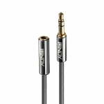 Lindy 1M 3.5Mm Audio Cable, Cromo Line
