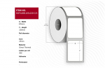 Capture Ship-label 105 x 220mm, Core 25mm, Perforated, Direct