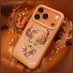 NIMMY DEER-i juhtmevaba hendusega mbris, mis on MagSafe-iga hilduv, iPhone 18 Pro Max/17 Pro Max jaoks, oran