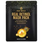 PaxMoly, Real Retinol, Anti-Aging, Sheet Mask, Face, Day AND Night, 25 ml