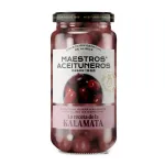 Maestros Aceituneros Kalamata oliivideid kivioltsidega, 345g/190g