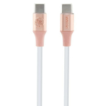 GUESS GUCCLALRGDP kabel USB-C - USB-C 1.5m Kiirlaadimine rowy/pink Ebossed Logo