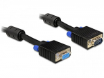Delock VGA Verl. D-Sub15 - D-Sub15 St/Bu 5.00m schwa