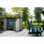 Curver Ksi PATIO STORE aedpaneel pruunikas-mustas