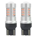 Amio LED CANBUS 3030 24SMD T20 7443 WR21/5W Punane 12V/24V