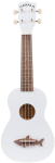 Kala Ma Soprano Shark ukulele, valge (YKLMK-SSWHT)