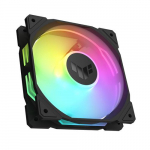 ASUS TUF Gaming TR120 ARGB pratav ventilaator ksikpakend arvuti korpuse jaoks, 12 cm, must