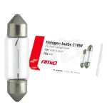 Amio Halogeenlambid C10W Festoon 41mm 12V 10tk