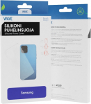 Wave silikoonist kate, Samsung Galaxy A52 (LTE ja 5G), lbipaistev (-SC-SS-A525G-TP)