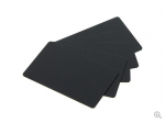 Evolis PVC-U plastic cards, 500 pcs. 30 mil, mat blank black