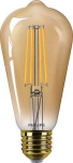 PHILIPS LED CLASSIC 50W ST64 E27 GOLD D 1PF/4
