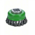 Bosch X-LOCK Heavy roostevabast terasest potti puhastushari, 75 mm, 0,5 mm, valatud roostevabast terasest traadist 2608620729, 1 tk