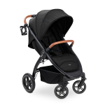 Hauck Uptown Black -rattaat, Melange-must (14860)