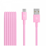 APPLE Beats USB-A kuni USB-C kitmetmmekabel (1,5 m / 5 jal.) - Power Pink