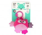 Milly Mally Pluushist rihnupendel Owl roosa