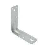 DMX Angle bracket KP9 128.5x128.5x45x2.5mm, corner-mounted
