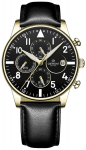 Giewont Chronograafi safiirkell meestele / must-kuld