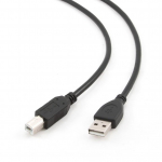 Gembird USB-kaabel AM-BM 3m/must CCP-USB2-AMBM-10