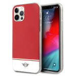 Mini Morris Mini MIHCP12MPCUBIRE iPhone 12/12 Pro 6,1" czerwony/punane kva mbris Stripe Collection