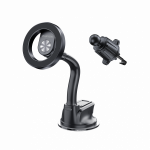 CANYON Magnetiline autohoidik OnGrip 12 iminapp + huvoolik Must