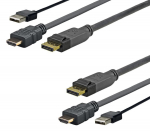 Vivolink Pro HDMI+USB+DisplayPort 1 Meter .
