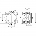 Plaster box Ideal Standard EASY-BOX KIT1, A1000NU