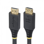 StarTech.com 15ft (4,5m) kiire HDMI kaabel, kinnituskonnad, 4K 60Hz/1440p 144Hz, HDR10/HDCP 2.2/ARC, 18Gbps, UHD HDMI 2.0 kaabel TV/monitori/displei, TPE kael