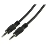 Goobay Stereo audokabel 3,5 mm isekese - 3,5 mm isekese 0,5 m