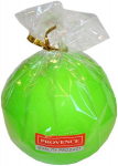 PROVENCE Candle Ball Light Green 8x8cm