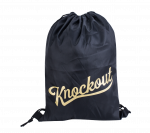 Knockout Poksikindade kott must, kuldne