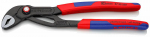 Knipex Cobra QuickSet Rohr- / Wasserpumpen-Zange 87 22 250 (rot/blau, Lnge 250mm, fr Rohre bis 2"")