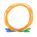 Extralink SC/APC-SC/UPC | Paigaldusjuhe | hemoodiline, Duplex, G652D, 3mm, 10m