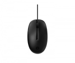 HP 125 - Mouse - wired - USB - black (pack of 120) 125 125