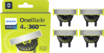 PHILIPS OneBlade 4D QP440/50 raseerimispea, 4 tk (884744050070)