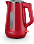 BOSCH MyMoment TWK1M124 elektriline veekeetja, punane (TWK1M124)