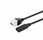 Vivolink Keystone White USB3.0 A-Female to USB3.0 A-Male